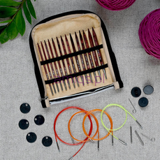 Zestawy drutów drewnianych wymiennych KnitPro Cubics